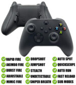 Black Modded Reflex Buttons Rapid Fire Modded Controller for Xbox Series X S