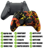 Raven Moon Modded Reflex Buttons Rapid Fire Mod Controller for Xbox Series X S