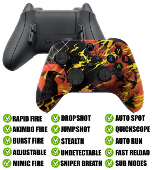 Raven Moon Modded Reflex Buttons Rapid Fire Mod Controller for Xbox Series X S