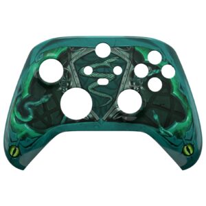 Eye of Serpent Soft Touch Faceplate Shell Case For Xbox Series X/S Controller