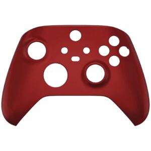 SoftTouch Vampire Red Faceplate Custom Shell Case For Xbox Series X/S Controller