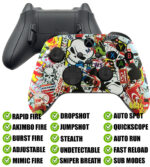 Sticker Bomb Modded Reflex Buttons Rapid Fire Mod Controller for Xbox Series X S