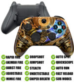 SteamPunk Modded Reflex Buttons Rapid Fire Modded Controller for Xbox Series X S