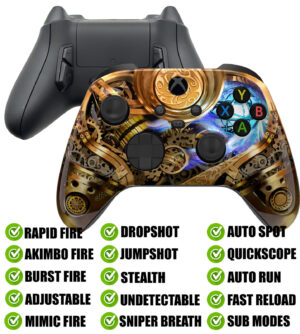 SteamPunk Modded Reflex Buttons Rapid Fire Modded Controller for Xbox Series X S