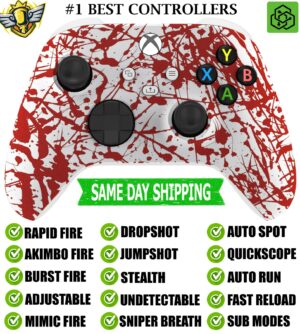 Blood Sacrifice Silent Modz Rapid Fire Modded Controller for Xbox Series X/S