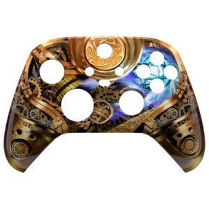 Steampunk Glossy Shine Faceplate Shell Case For Xbox Series X/S Controller