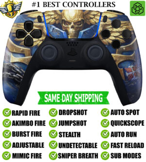 The Marine Silent Modz Rapid Fire Modded Wireless Controller for PS5 & PC
