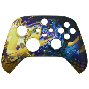 Splattering Fight Soft Touch Faceplate Shell Case For Xbox Series X/S Controller