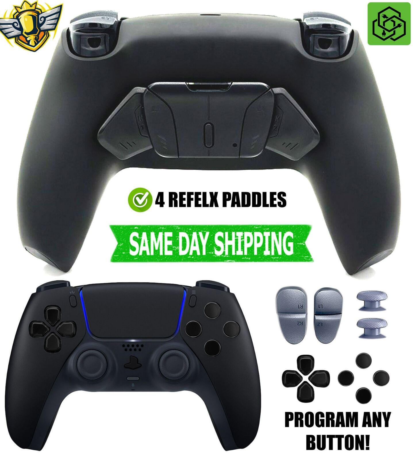 Pro 4 Competition Reflex Paddles Silent Modz Remappable Controller for PS5 OEM