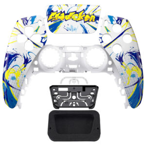 Glossy Street Graffiti Faceplate Shell Case compatible with PS5 Controller