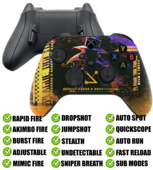 Cyber Punk Modded Reflex Button Rapid Fire Modded Controller for Xbox Series X S