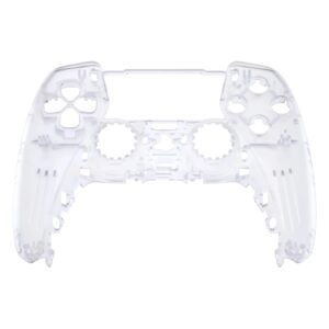 Candy Clear Crystal Faceplate Shell Case for PlayStation 5 for PS5 Controller