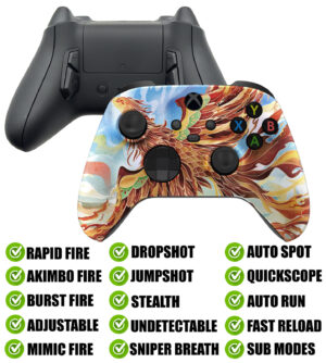 Phoenix Tail Modded Reflex Buttons Rapid Fire Mod Controller for Xbox Series X S