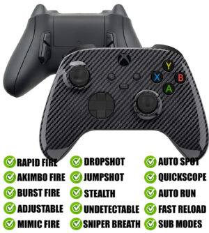 Carbon Fiber Modded Reflex Buttons Rapid Fire Mod Controller for Xbox Series X S
