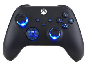 Custom LEDs Black Out Original Wireless Modded Controller for Xbox Series X S