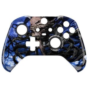 Skull Glow Front Shell Faceplate Case Custom for Xbox Elite Series 2 Controller