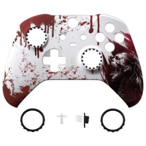 Blood Zombie Shell Faceplate Case Custom for Xbox Elite Series 2 Controller
