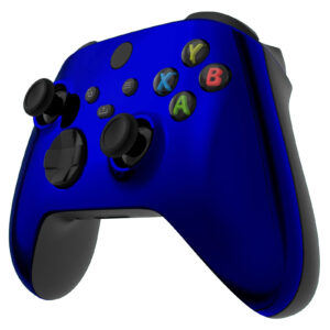 Shiny Blue Chrome Custom OEM Wireless Controller compatible with Xbox Series X S