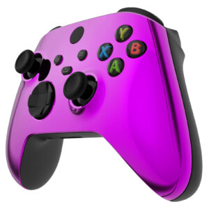 Purple Chrome Custom OEM Wireless Controller compatible with Xbox Series X S