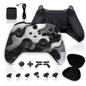 White Camo Custom Xbox Elite Series 2 Wireless Controller