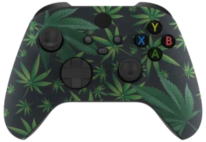 Custom Xbox Series X/S Controller – Weed Leaf Edition