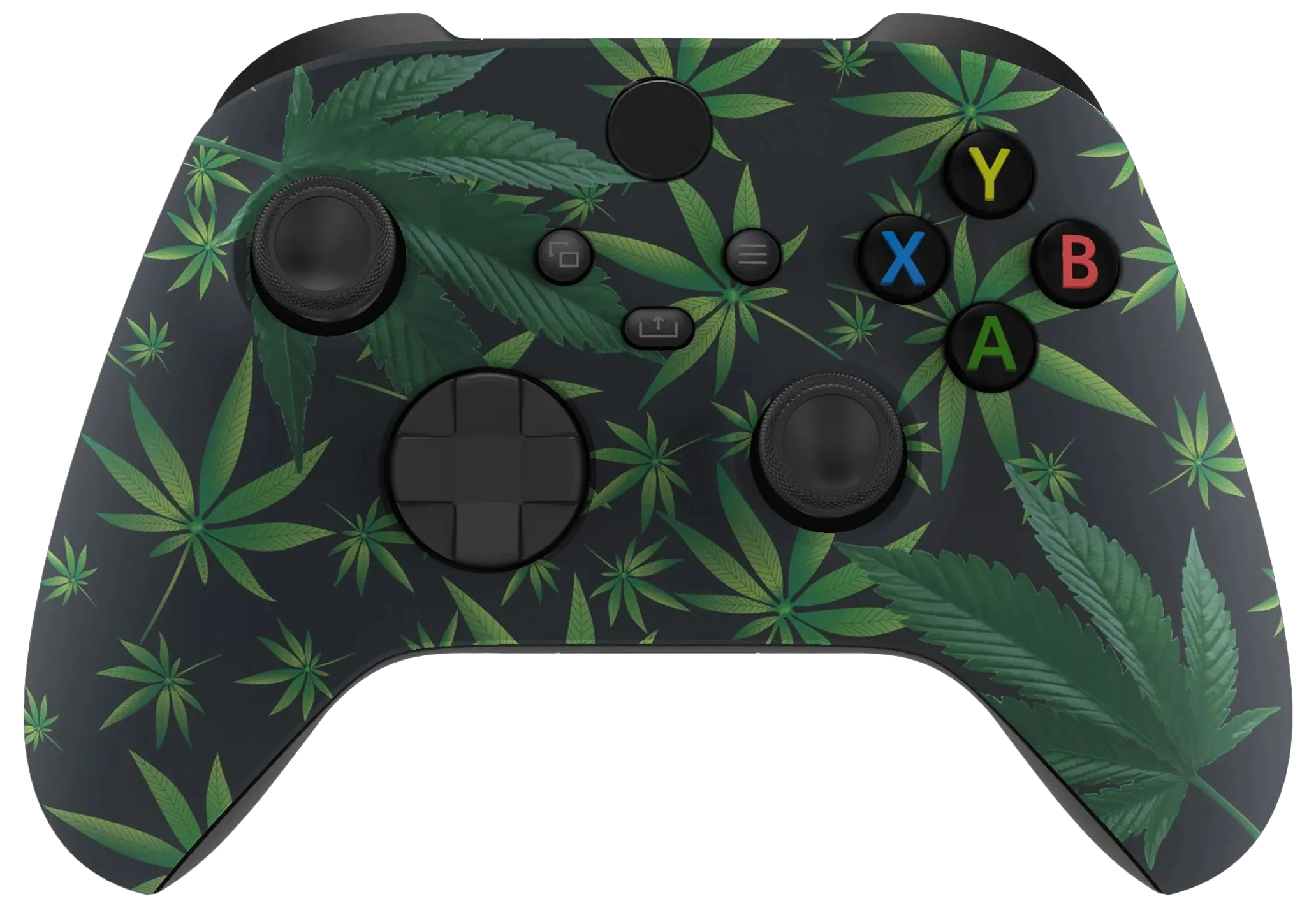 Custom Xbox Series X/S Controller – Weed Leaf Edition