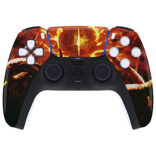 Flaming Overlords Faceplate Front Shell Case compatible with PS5 Controller - Image 3