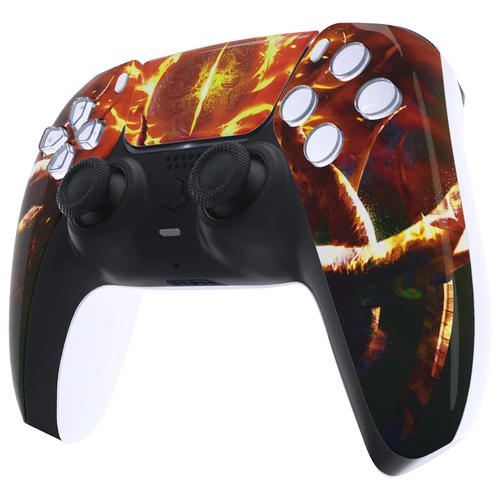 Flaming Overlords Faceplate Front Shell Case compatible with PS5 Controller - Image 5