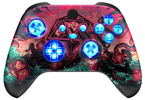 Treasure Abyss Silent Modz LED Controller Trigger Stop Grips for Xbox Series XS