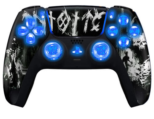 Darkness Fall Silent Modz LED Light Buttons Wireless Custom Controller for PS5 - Image 3
