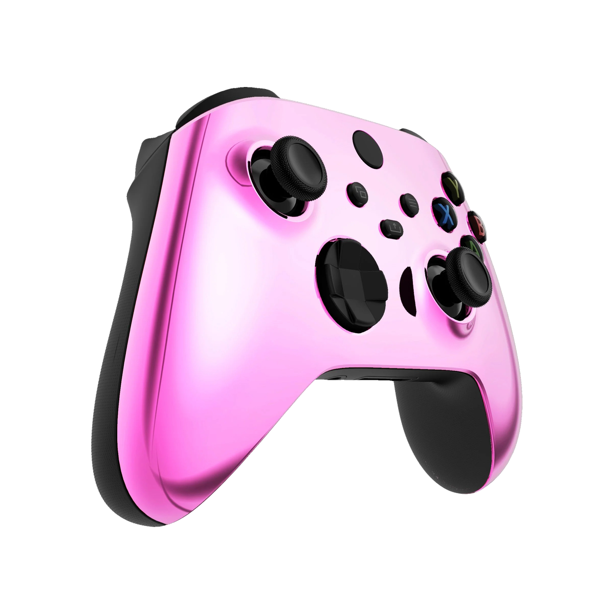 Pink Chrome custom Xbox wireless controller