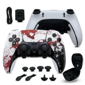 Blood Zombie custom PS5 Edge controller bundle and accessories