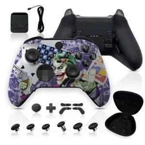 Play Cards Soft Touch custom Xbox Elite Series 2 controller bundle and accessories