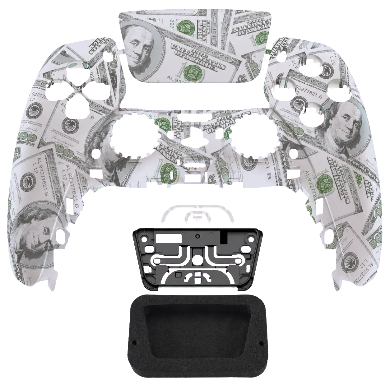 Big Money faceplate shell for PS5 controller