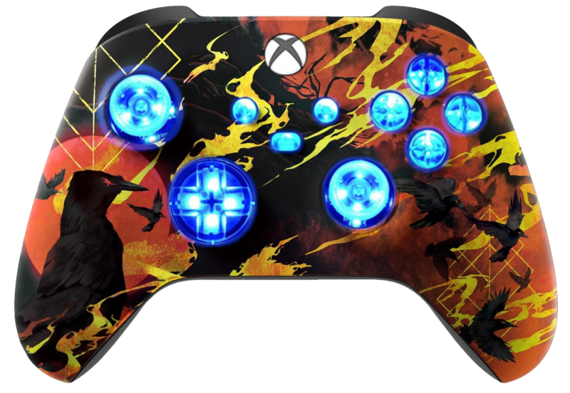 Blood Moon LED wireless controller for Xbox Series X|S and Xbox One