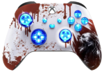 Blood Zombie Silent Modz LED Controller Trigger Stop Grips for Xbox Series XS