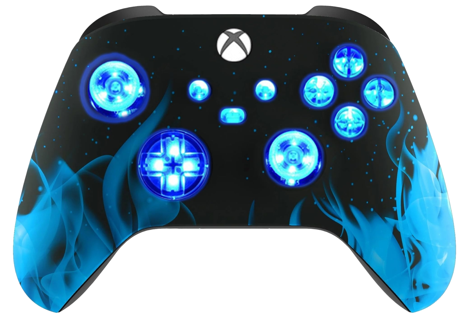Blue Flames LED controller for Xbox