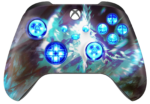 Crystal Silent Modz LED Controller Trigger Stop Grips for Xbox Series XS One PC