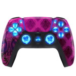 Cthulhu Octa Silent Modz LED Light Up Buttons Wireless Custom Controller for PS5