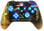 Cyber Plague Punk Silent Modz LED Controller Trigger Stop Grips for Xbox Series