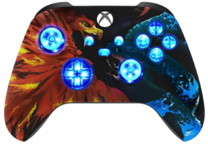 Fire vs Ice LED controller for Xbox