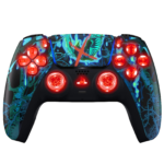 Lost Darkness Silent Modz LED Light Up Button Wireless Custom Controller for PS5