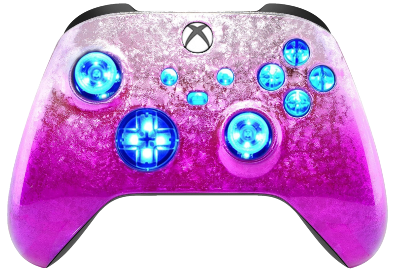 Pink Ice LED wireless controller for Xbox Series X|S and Xbox One
