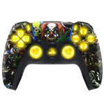 Scary Party Silent Modz LED Light Up Button Wireless Custom Controller for PS5