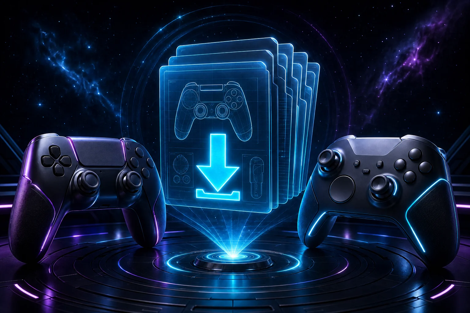 Holographic controller manual download archive with custom gaming controllers