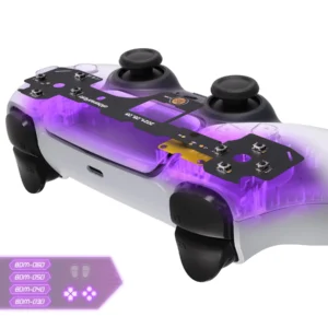 PS5 Tactile Face Clicky Kit V3 installed inside a compatible DualSense controller