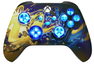 Splatter Fight LED controller for Xbox