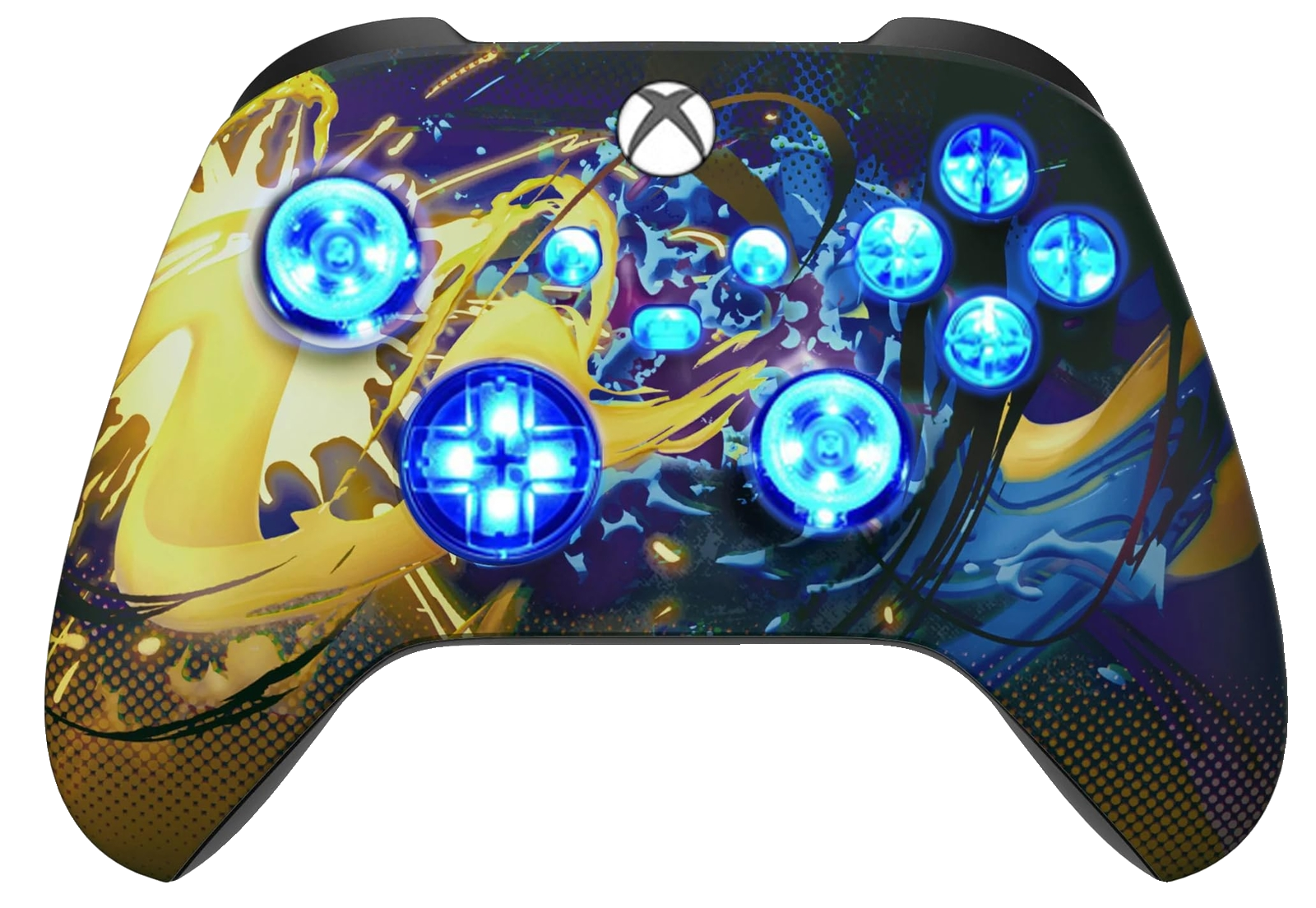 Splatter Fight LED controller for Xbox
