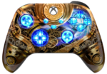 Steam Punk Silent Modz LED Controller Trigger Stop Grips for Xbox Series XS One