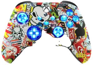Sticker Bomb LED controller for Xbox